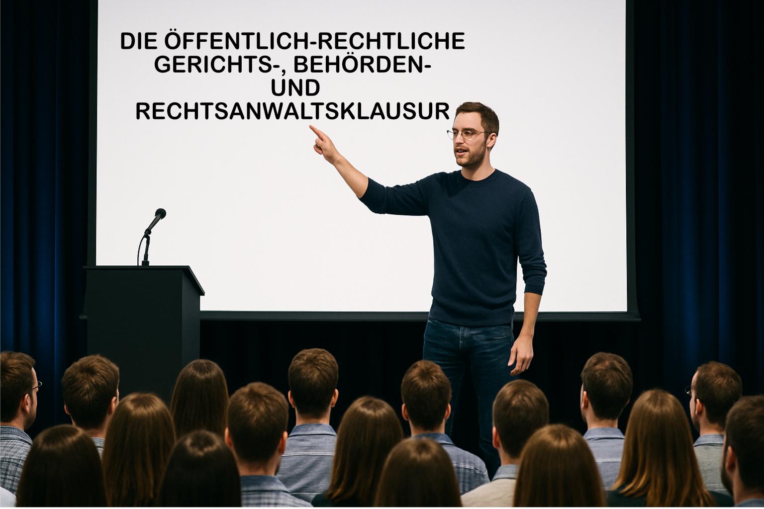 Präsenzseminar Die öffentlich-rechtliche Gerichts-, Behörden- und Rechtsanwaltsklausur