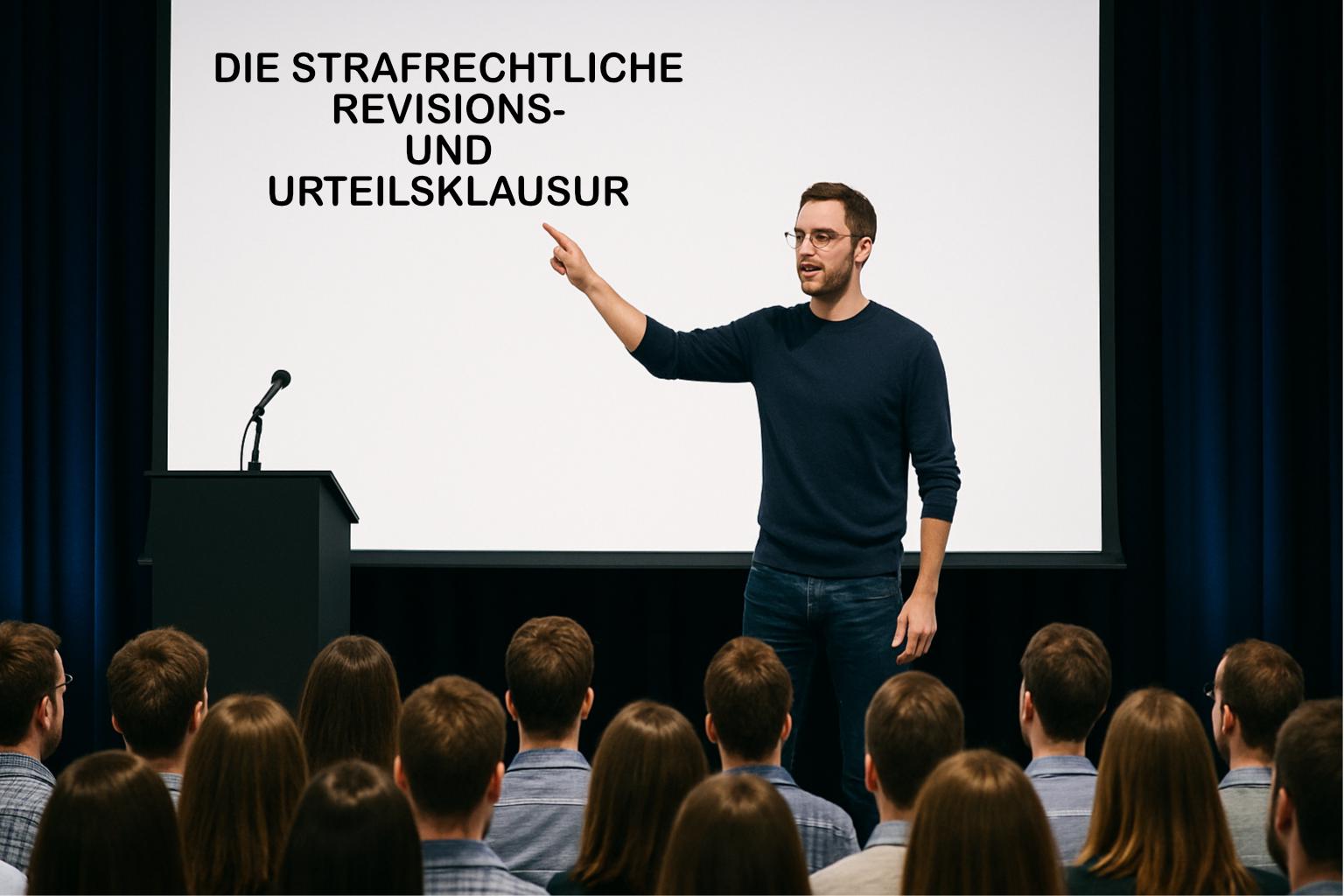 Präsenzseminar Die strafrechtliche Revisions- u. Urteilsklausur