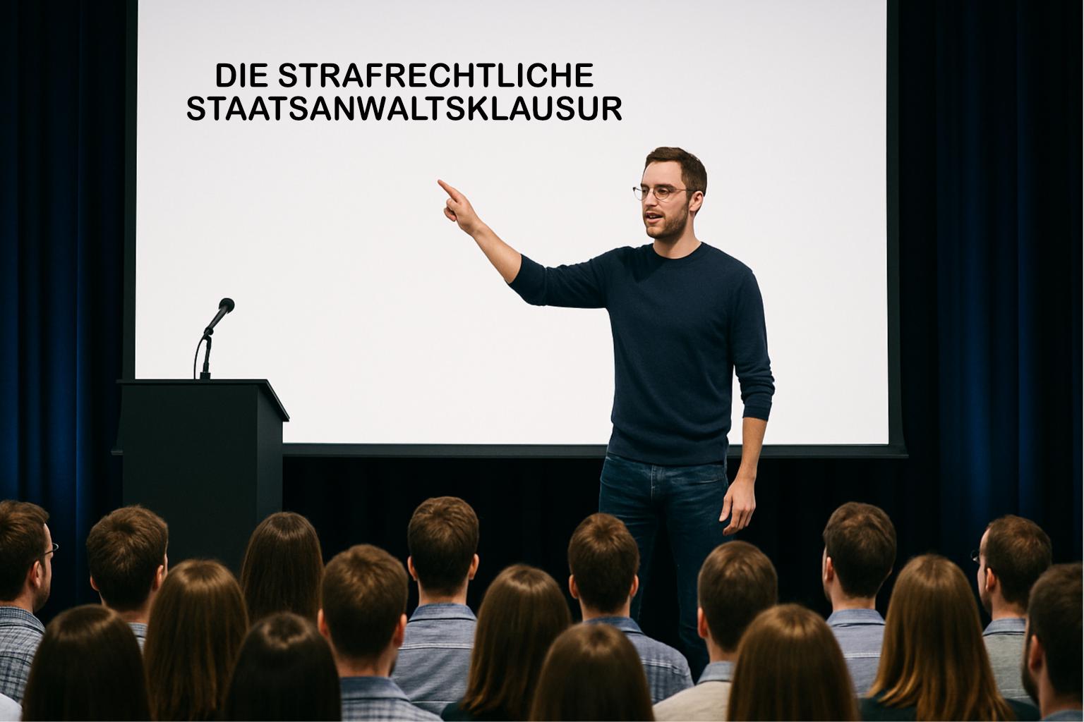 Präsenzseminar Die straftrechtliche Staatsanwaltsklausur
