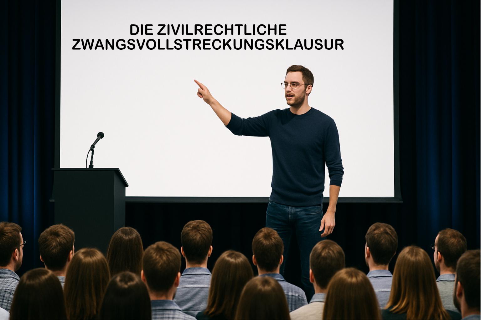 Präsenzseminar Die zivilrechtliche Zwangsvollstreckungsklausur